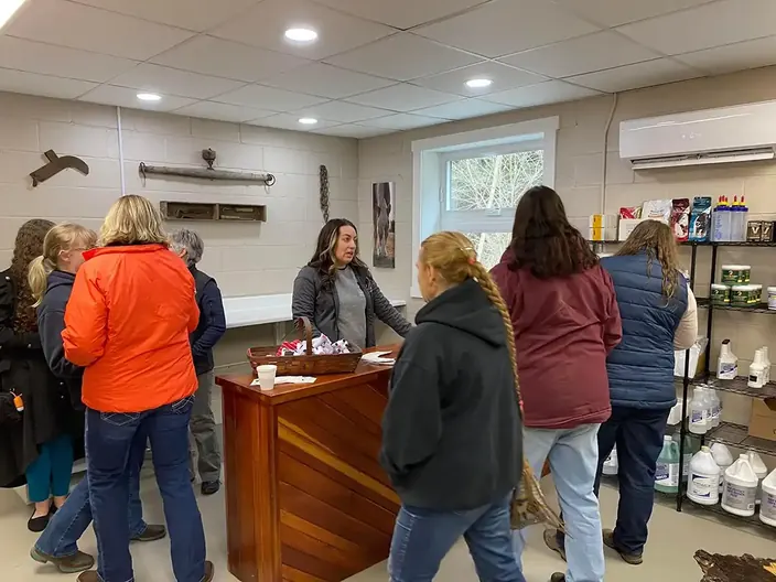 Cambria Veterinary Care Large Animal Clinic grand opening