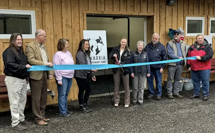 Cambria Veterinary Care Large Animal Clinic grand opening