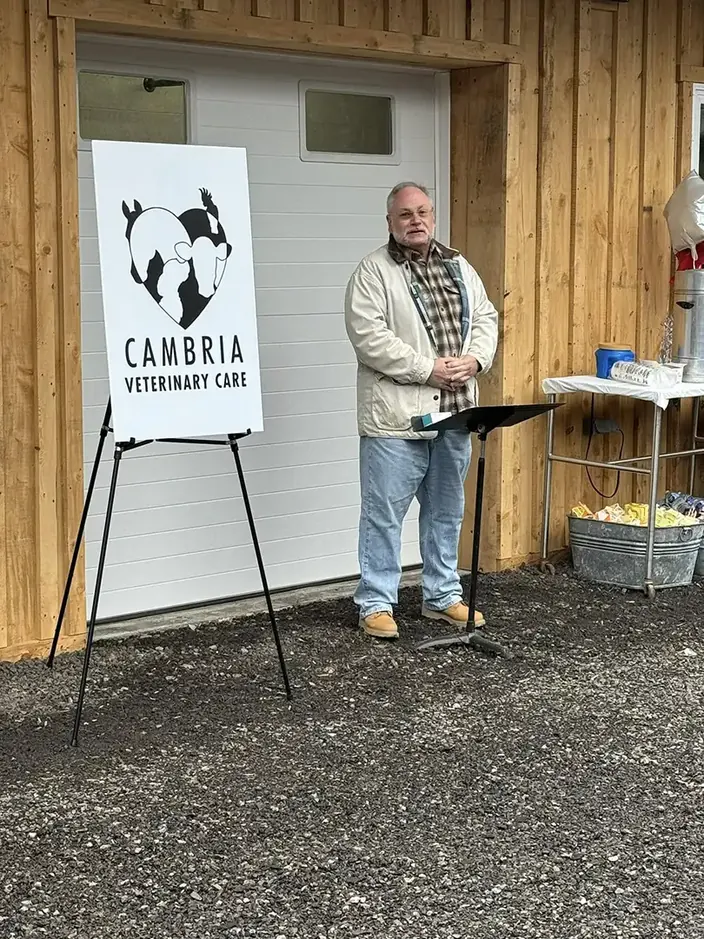Cambria Veterinary Care Large Animal Clinic grand opening